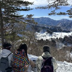 360度　青空＆雪景色なハッピースノーシュー