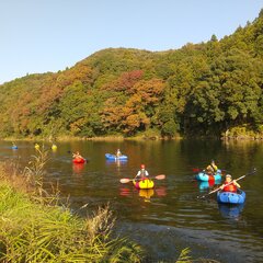 パックラフトキャンプツアー2023年秋　那珂川＆久慈川