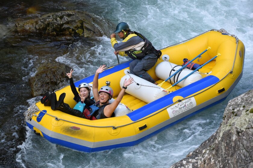 力を合わせて利根川下り！001