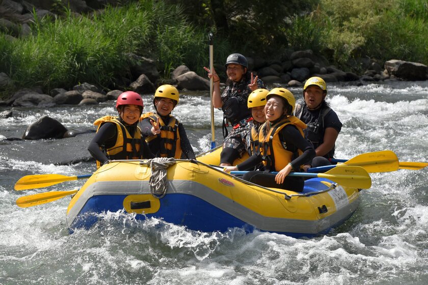 ラフティングとBBQでアウトドアを満喫001