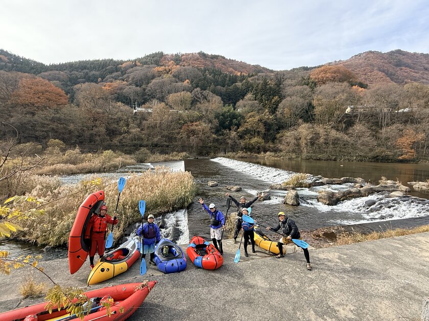 2025シーズンラストの？パックラフトツアー001