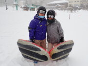 最強寒波になんか負けないぞ！エアーボード1日コースで寒さも吹き飛ぶ！