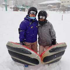 最強寒波になんか負けないぞ！エアーボード1日コースで寒さも吹き飛ぶ！