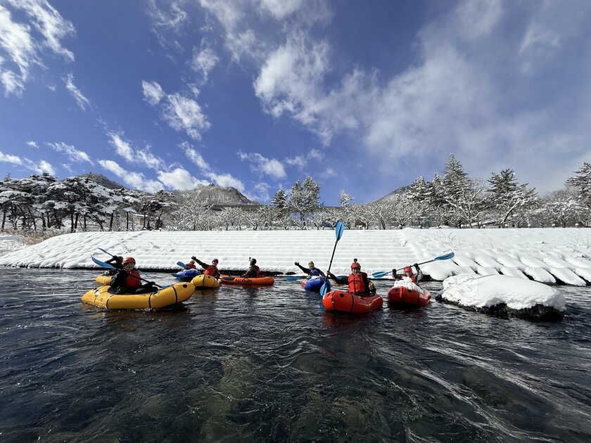 2026年明けまして漕ぎました！新春ラフト＆パックラフト　（第１８回）003
