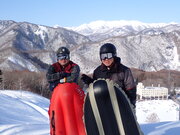 青空広がる笑顔も広がる！仲良しエアーボード初め！！