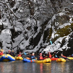 2026年明けまして漕ぎました！新春ラフト＆パックラフト　（第１８回）