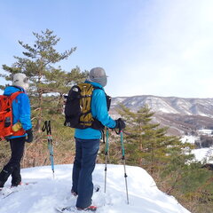 青空・モフモフ・ぽかぽか陽気の最高スノーシュー♪