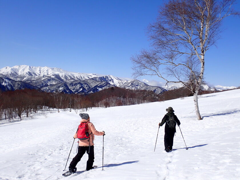ポカポカ陽気のスノーシューで心も身体もリフレッシュ001