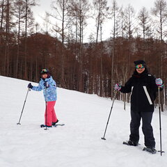 親子で過ごす最高の時間！雪の上で、いっぱい遊んで、ますます仲良し！！