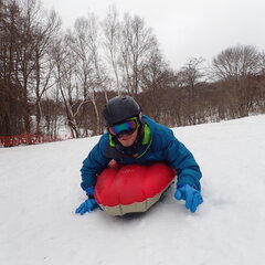 天気はドンヨリでも。。。気分は晴れ晴れ！エアーボードで爽快感MAXですね☆