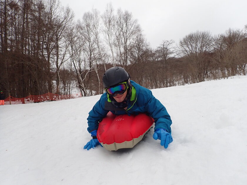天気はドンヨリでも。。。気分は晴れ晴れ！エアーボードで爽快感MAXですね☆001