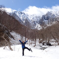 今季ラストスノーシューツアーは最高の天気で歩き納めになりました！！