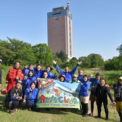 川を下って行くぞ街まで！