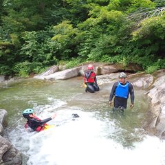 本日からキャニオニングツアー始まりました