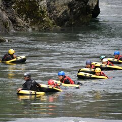 川から見る風景って最高だ！